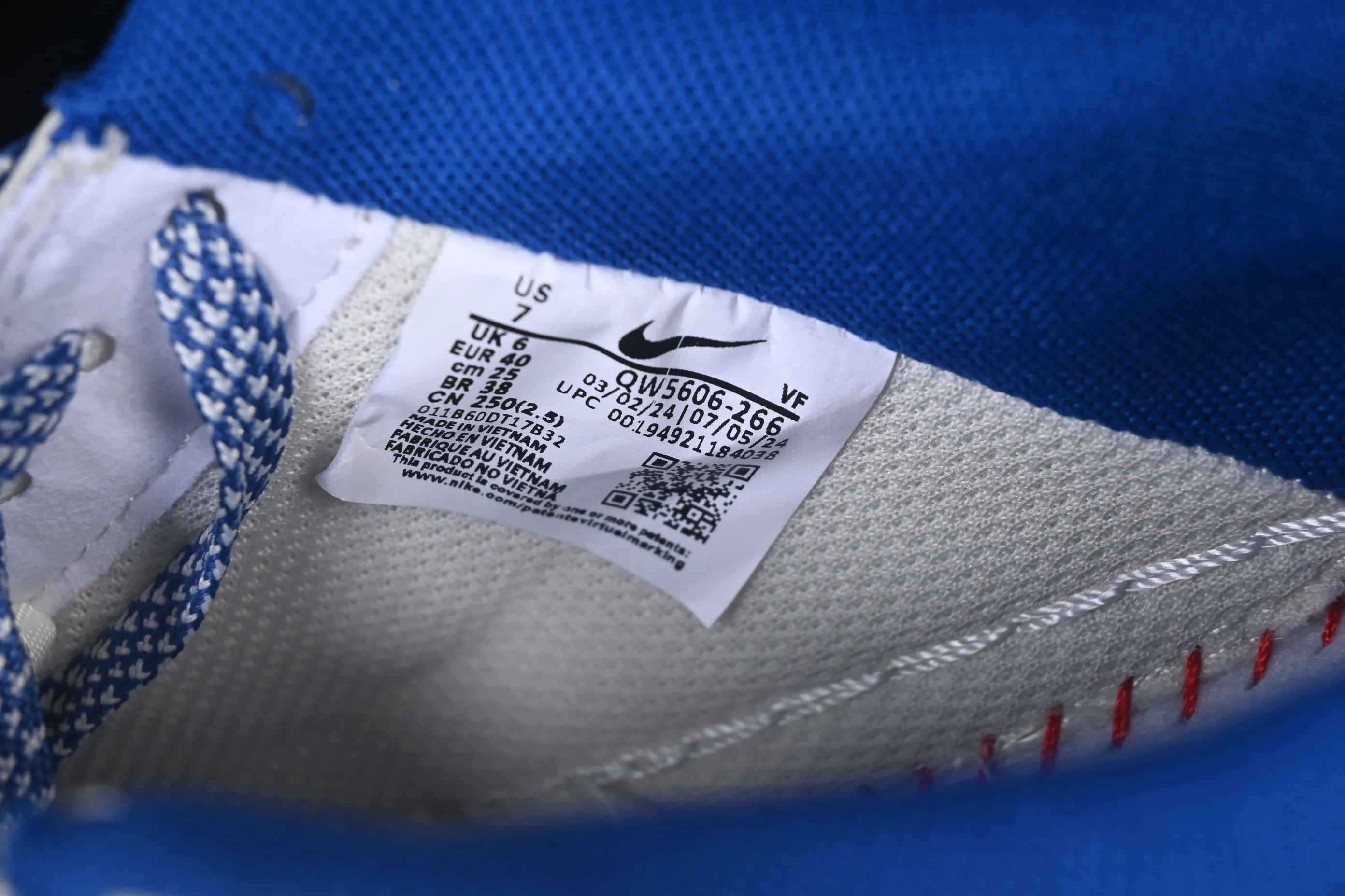 All categories Nk Air Force 1 Air Force series Nk Air Force 1 Low Air Force low top Nike Air Force 1'07 Low Champion joint beige blue red Air Force 1 low top casual sneakers QW5606-266
